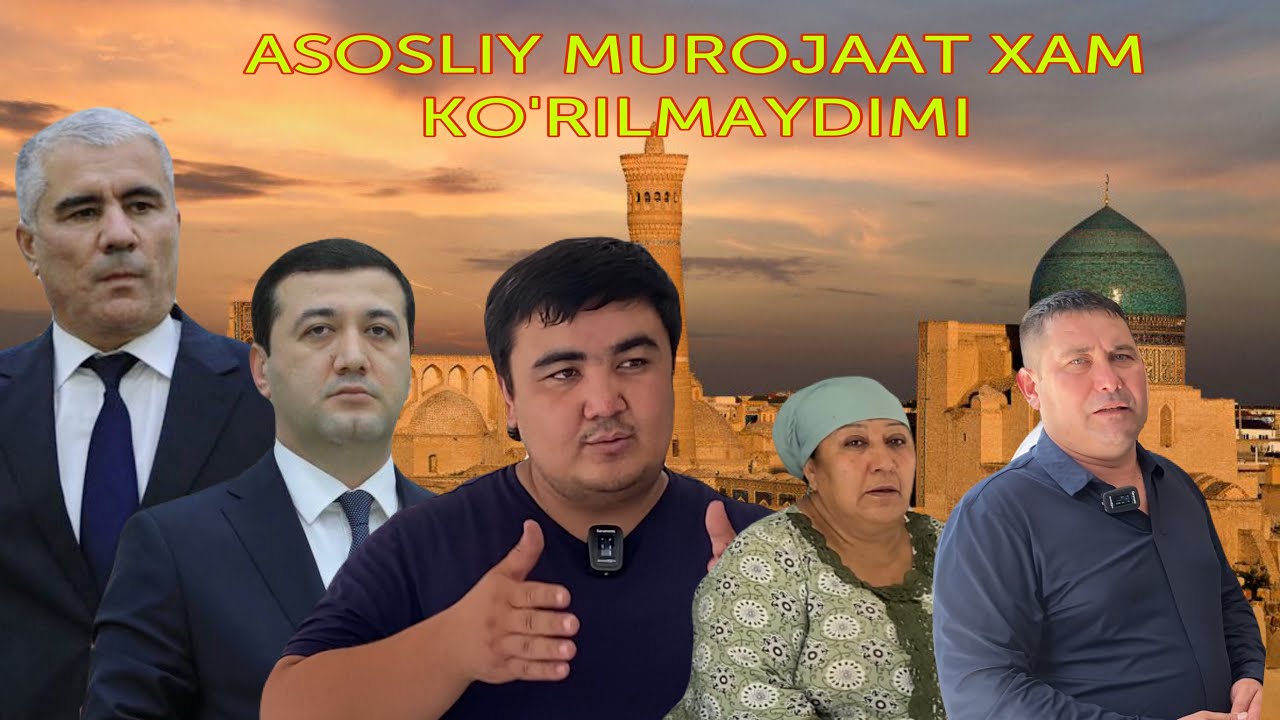 BUXORO VILOYATI BUXORO SHAHAR VILOYAT HOKIMI ALDADIMI NEGA MASULLAR JIM