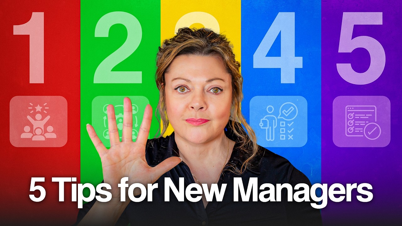 5 Tips New Managers Should Know BEFORE They Start!