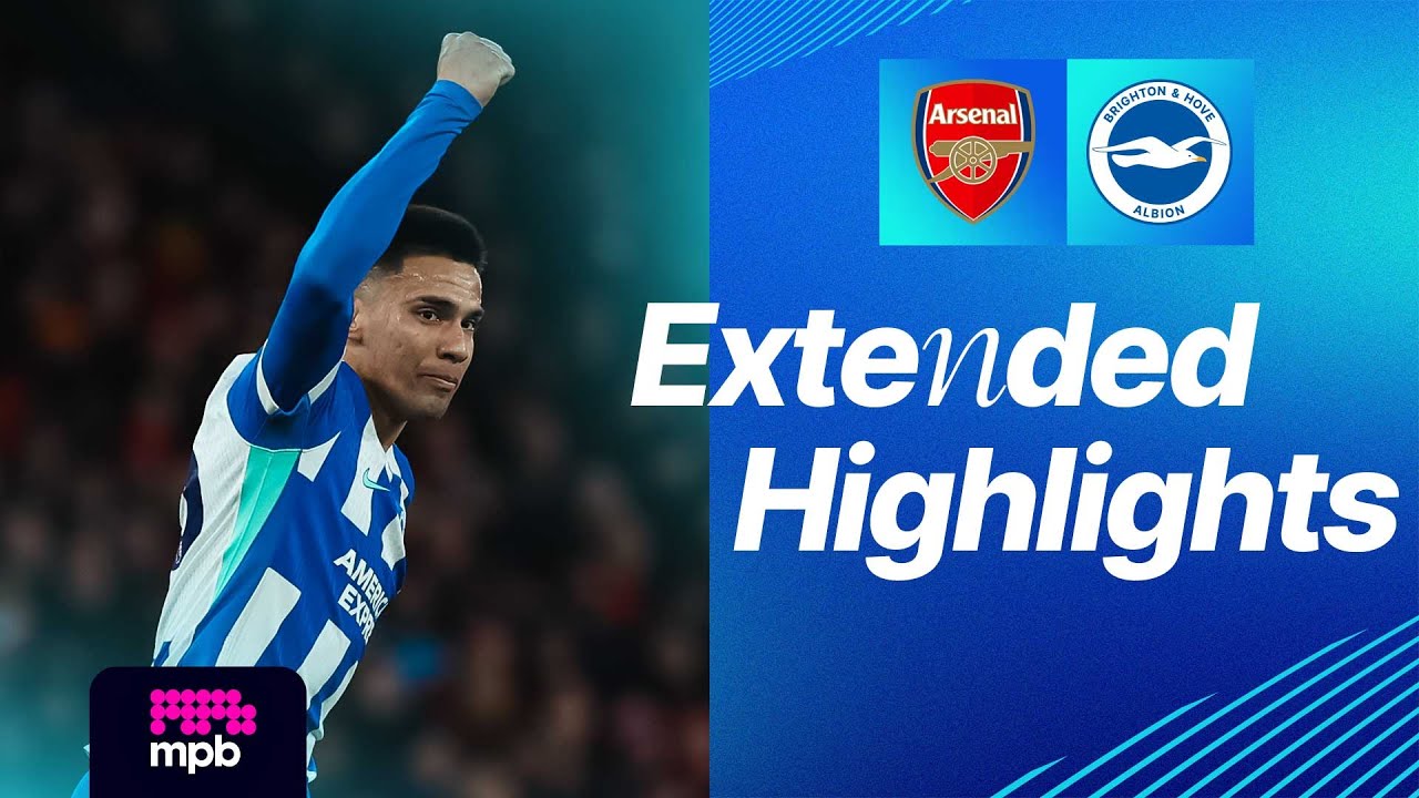 EXTENDED HIGHLIGHTS | Arsenal v Brighton | Premier League