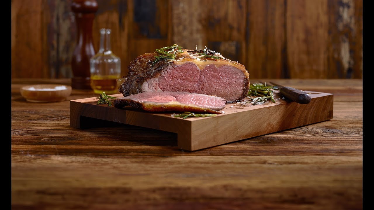 Faux-filet cuit à basse température