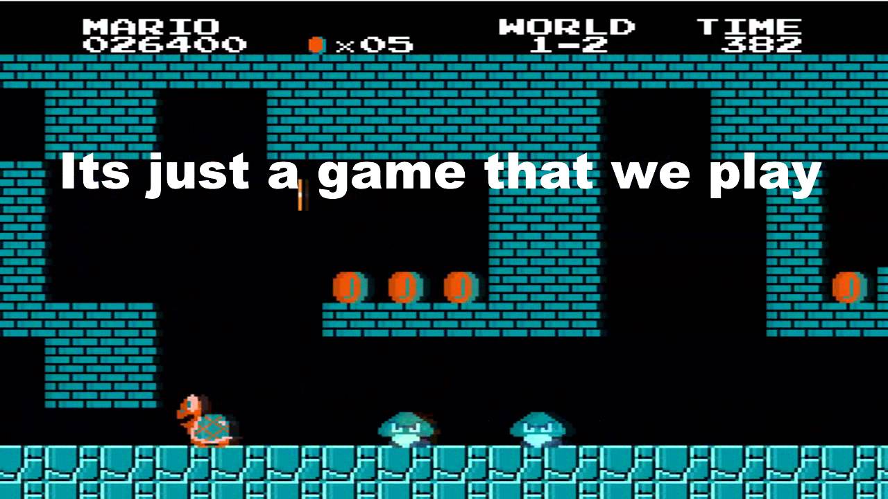 Falling in Reverse-Game Over (Mario Lyrics)