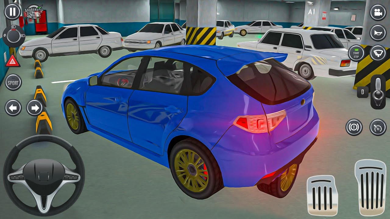 5 Tekerlekli Otopark Sim&uuml;lat&ouml;r Oyunu - 5th Wheel Magic Car Parking - Android Gameplay