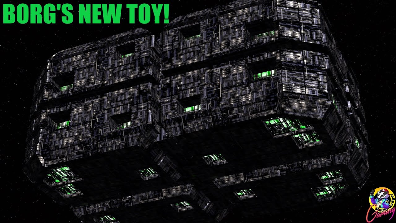 The BORG MEGALITH VS Picard Era Fleet - Star Trek Starship Battles - Bridge Commander
