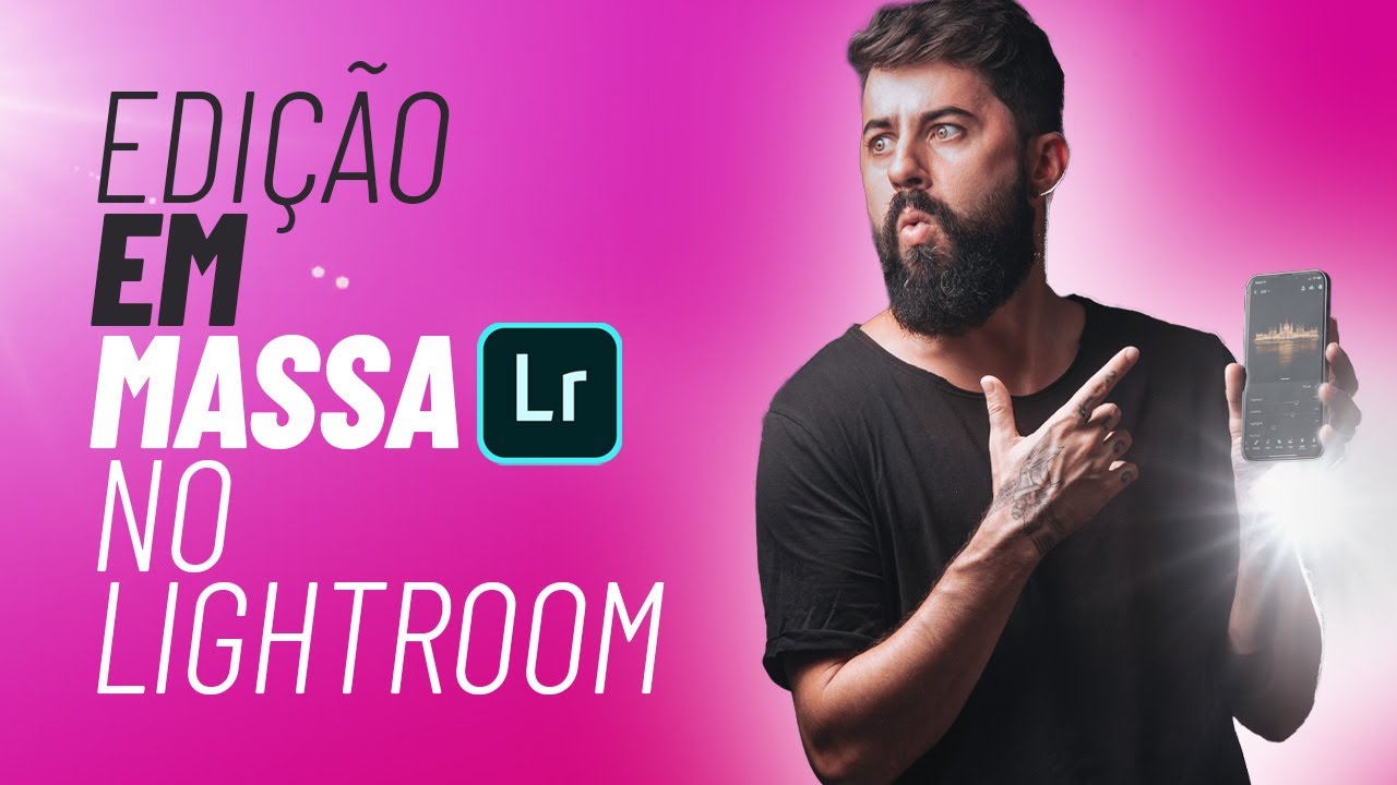 Como copiar a configuração de uma foto no Lightroom Mobile e editar em massa