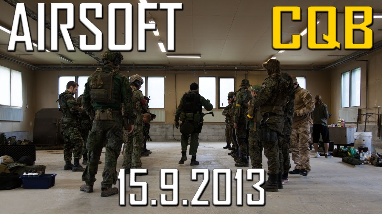 Airsoft CQB games 15.9.2013