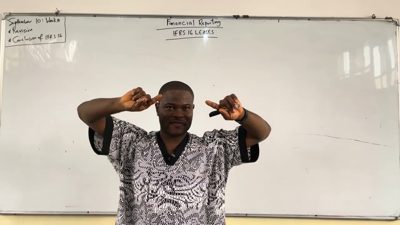 Lecture 2: IFRS 16 Leases