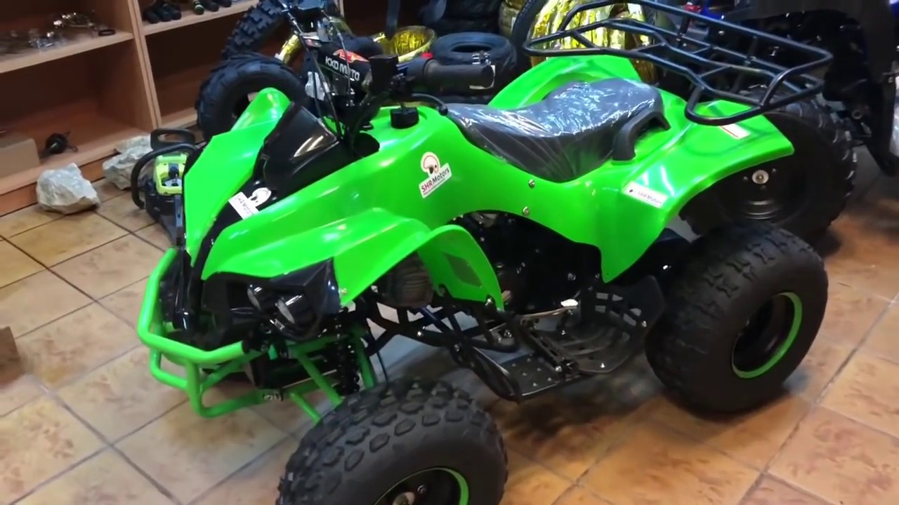 Pаспаковка, сборка и запуск Atv 125cc Raptor