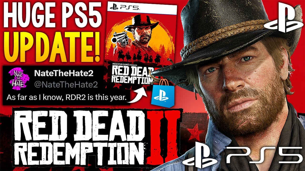 BIG Red Dead Redemption 2 PS5 Upgrade UPDATE - FINALLY Coming in 2026 LEAK + More PlayStation News!