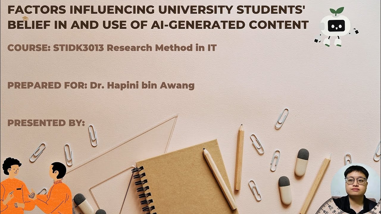 Factors Influencing University Students' Belief In And Use of AI-Generated Content 