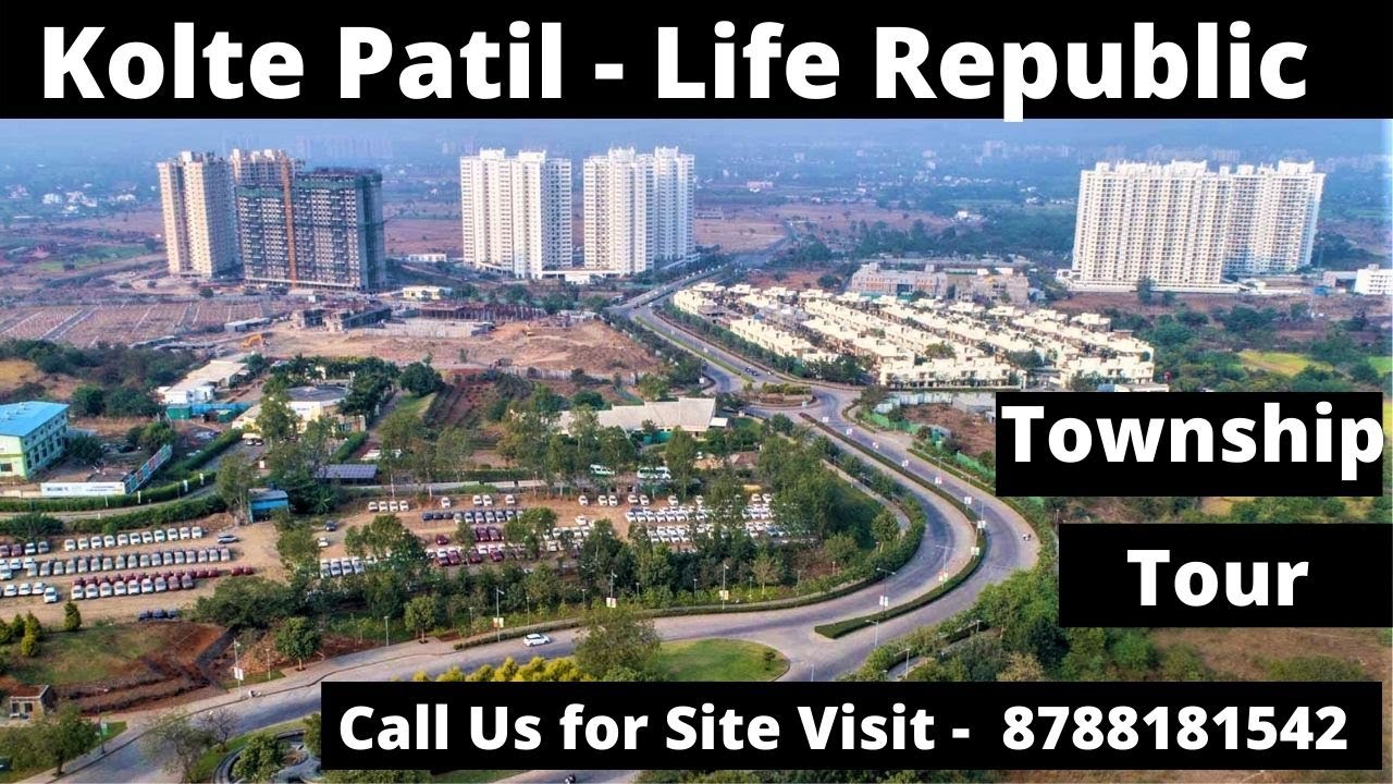 Kolte Patil Life Republic Township Hinjewadi | Complete Tour | Call Us For Site Visit - 8788181542