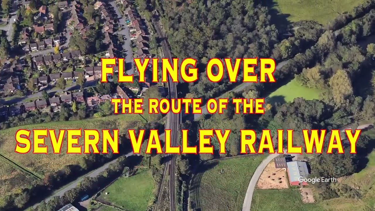 Flying Over the Severn Valley Railway