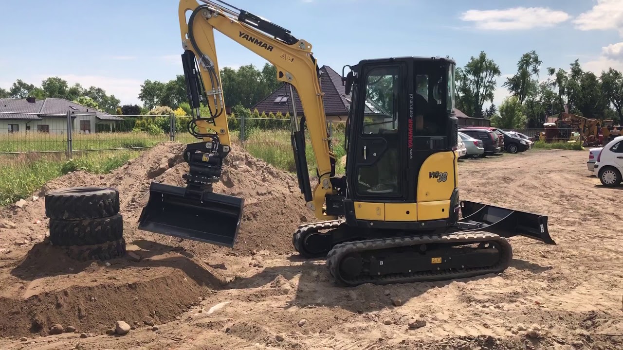 YANMAR VIO38-6 Rototilt