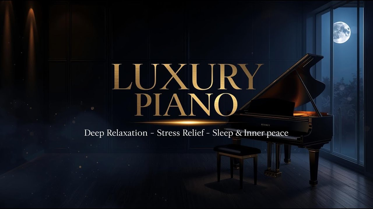 Luxury Healing Piano – Deep Relaxation & Stress Relief Music for Sleep, Study & Inner Peace - Vol.2