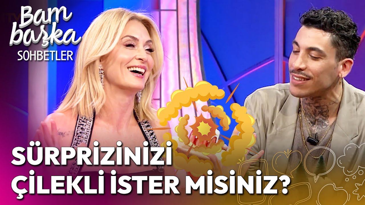 Ceyda Düvenci'den, Can Bonomo'nun Oğlu Roman'a Sürpriz | Bambaşka Sohbetler