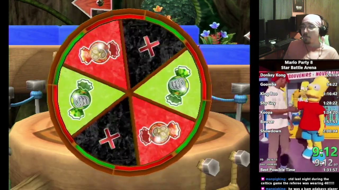(MAY/2/2024) ⭐ Star Battle Arena Speedrun ⭐🎪 Mario Party 8 🎪 Sub 2:00:00???