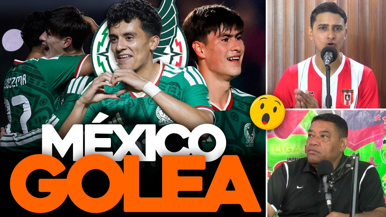 🔥🇲🇽 ¡MÉXICO HUMILLA a ISLANDIA! 💥 GOLEADA CONTUNDENTE en el AMISTOSO