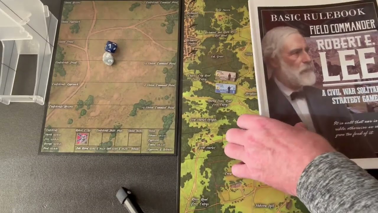 Field Commander Robert E. Lee - Very Quick Battle Resolution Rules Introduction/Overview.