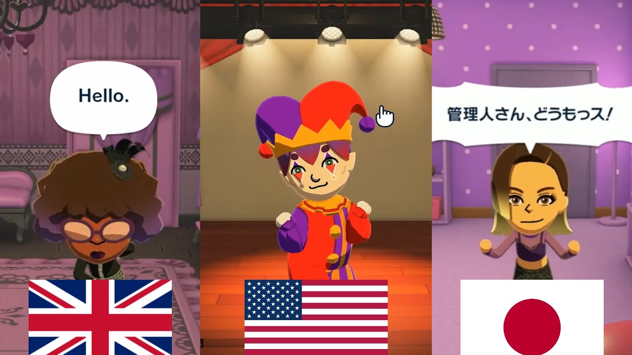 Анализ версий игры Tomodachi Life: Living The Dream, представленных на Nintendo Direct, для други...