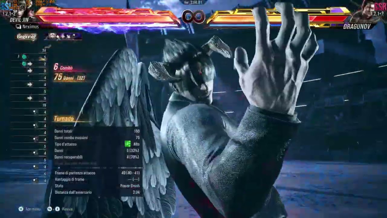 TEKKEN 8  Season 2 - Devil Jin New Combo Infinite Stage