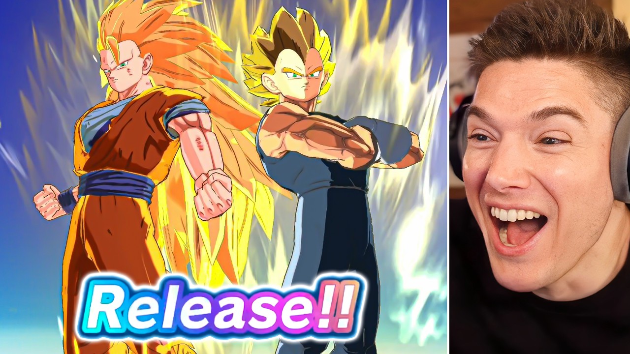 Самая редкая анимация призыва на ПЕРВОМ в истории ULTRA Tag призыве SSJ3 Goku & Vegeta | Dragon B...