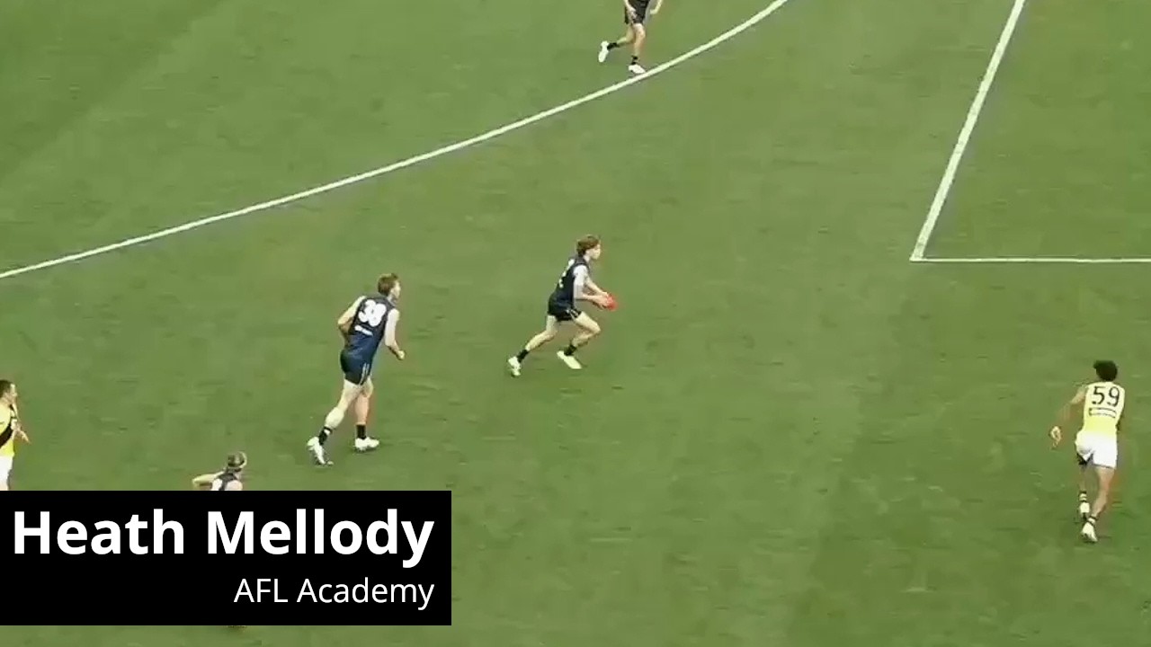 Heath Mellody - AFL Academy Game 2