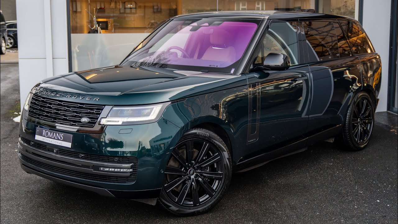 Range Rover P440e Autobiography LWB 2023 года — цвет British Racing Green — видеообзор и звуковое...