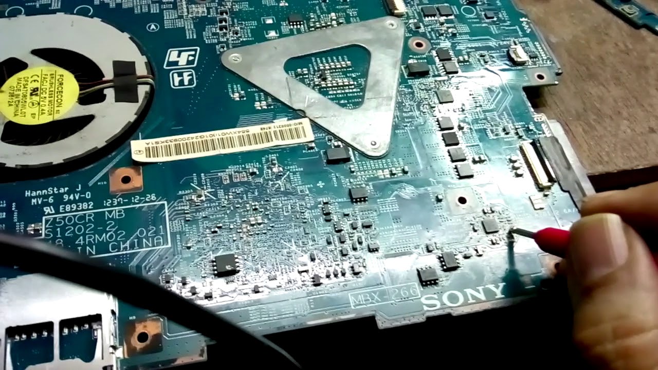 MBX 266 dead Vref voltage problem