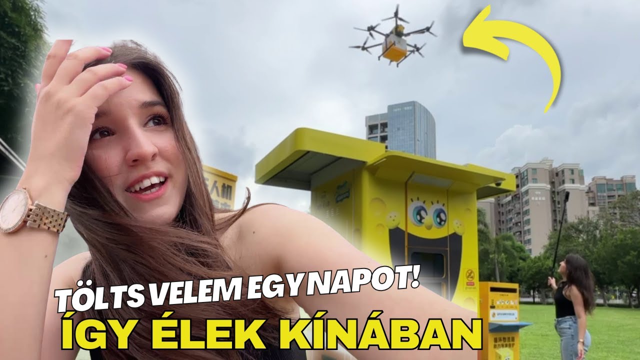 DRÓN hozza az ebédem – Ilyen videót még NEM láttál Kínáról
