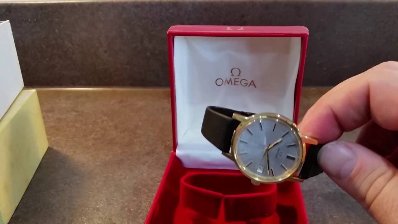 1973 or 1978 Omega vintage watch with box and papers