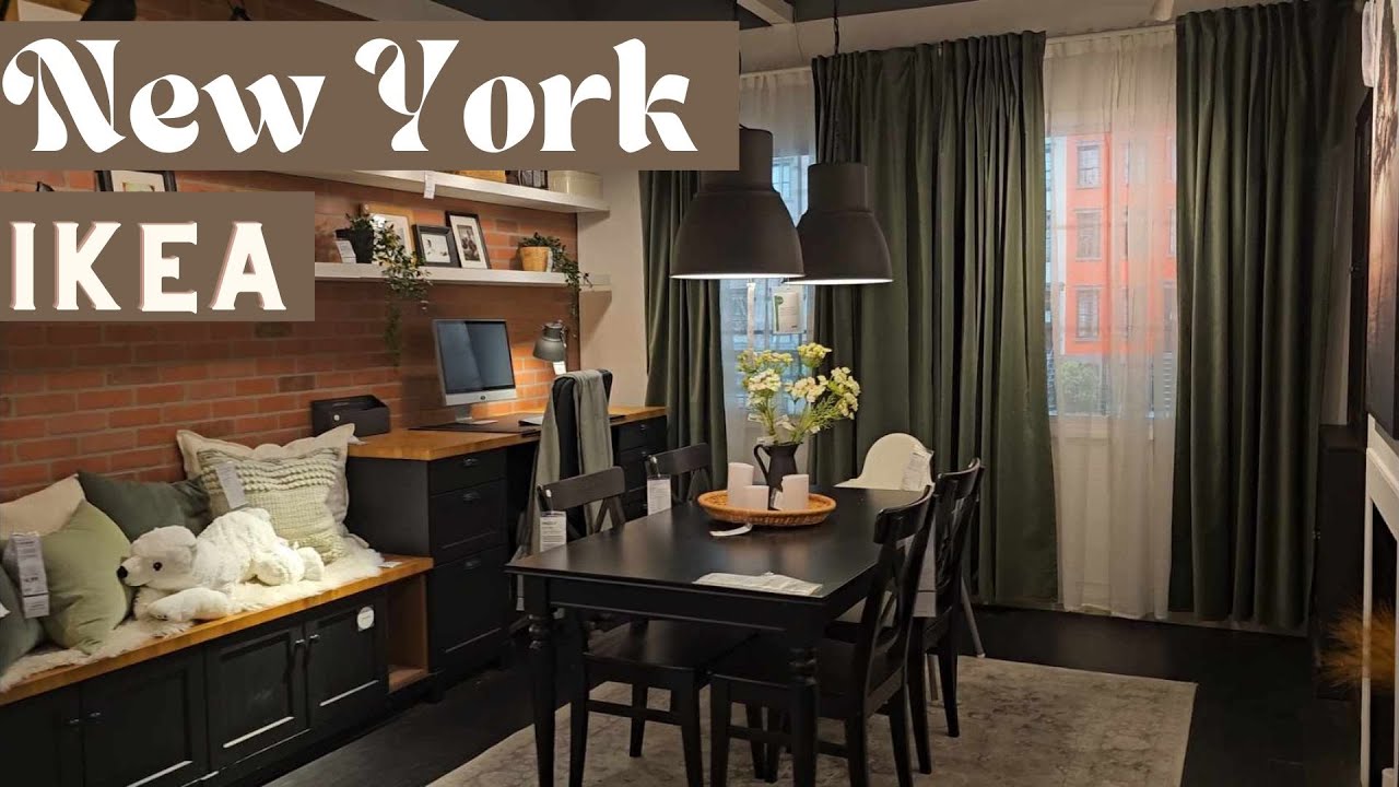 NEW YORK CITY ,HOME DECORATION IDEAS 4K UHD , IKEA TOUR @StepwiseWonders