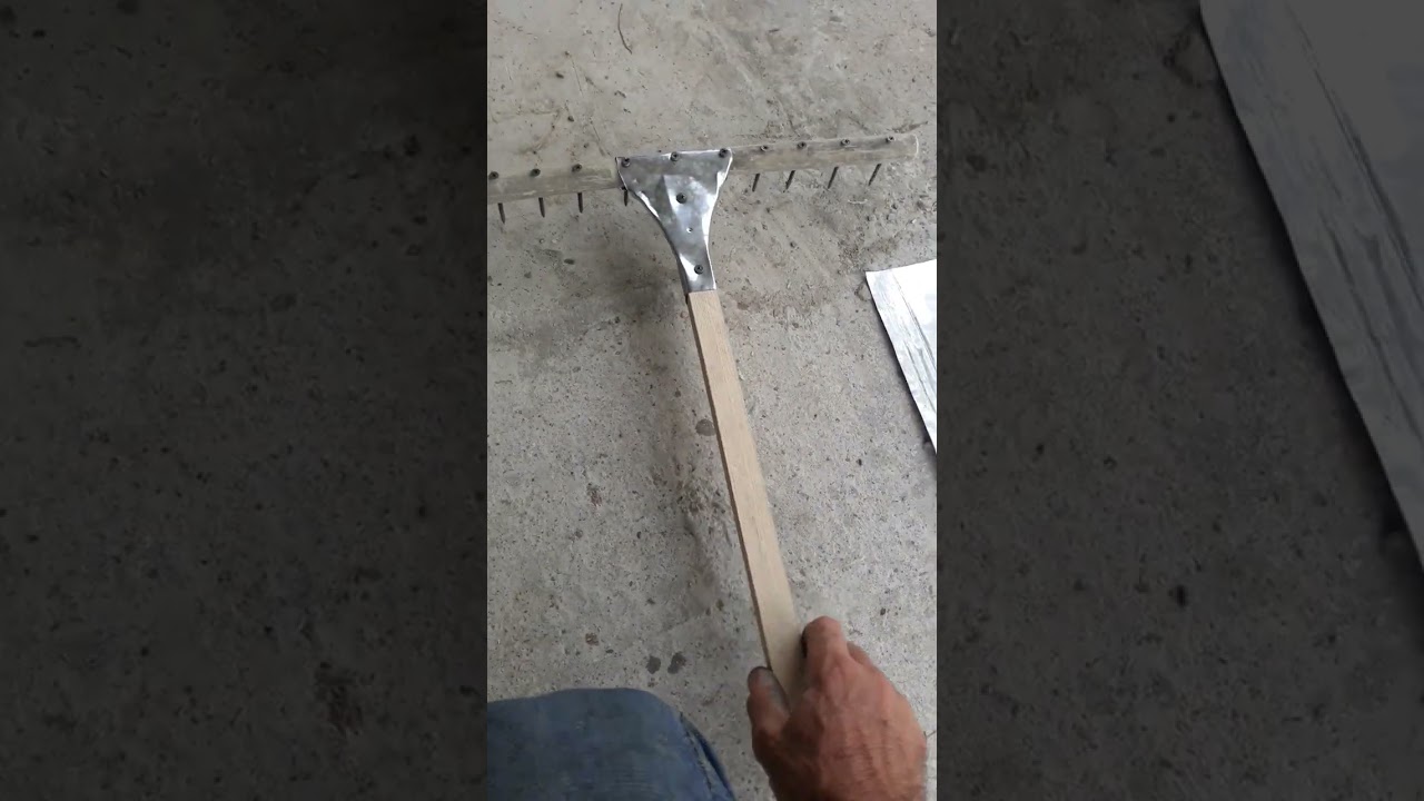 Rake. DIY /Грабли. Сделай сам. Dırmıq. Özün düzəlt