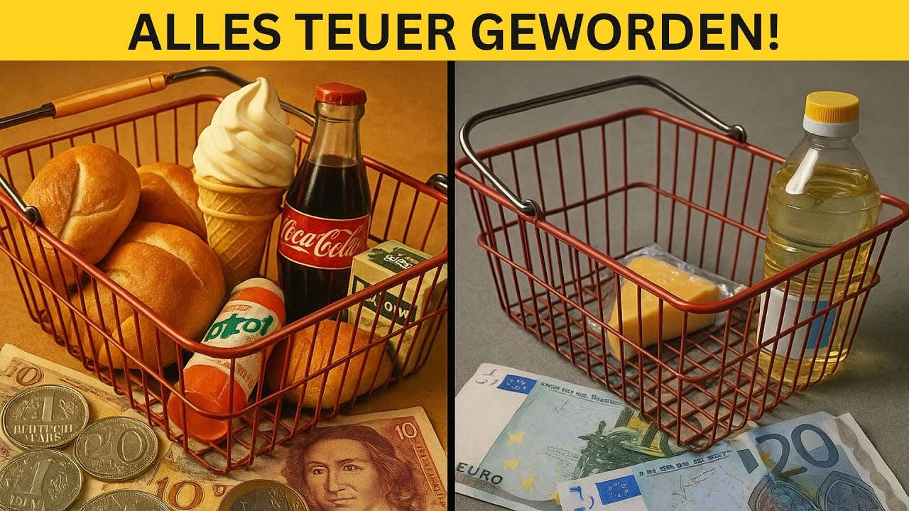 Damals g&uuml;nstig, heute unbezahlbar! Der wahre Preisverfall seit der D-Mark