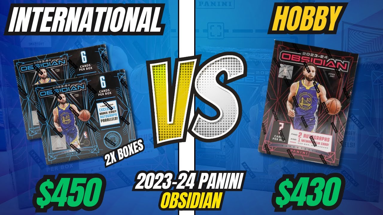 A GOLDEN BATTLE!! 2 Boxes Obsidian International VS 1 Hobby Obsidian Box (+ Monthly Channel Update)
