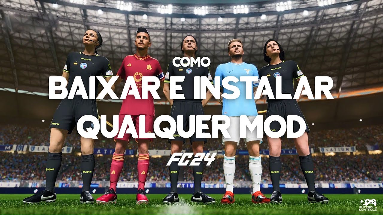 COMO BAIXAR E INSTALAR QUALQUER MOD NO FC 24 | Tutorial simples e pr&aacute;tico