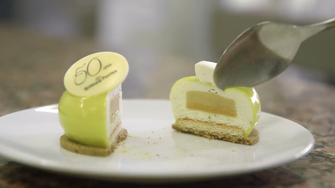 Brittany Ferries 50th anniversary dessert