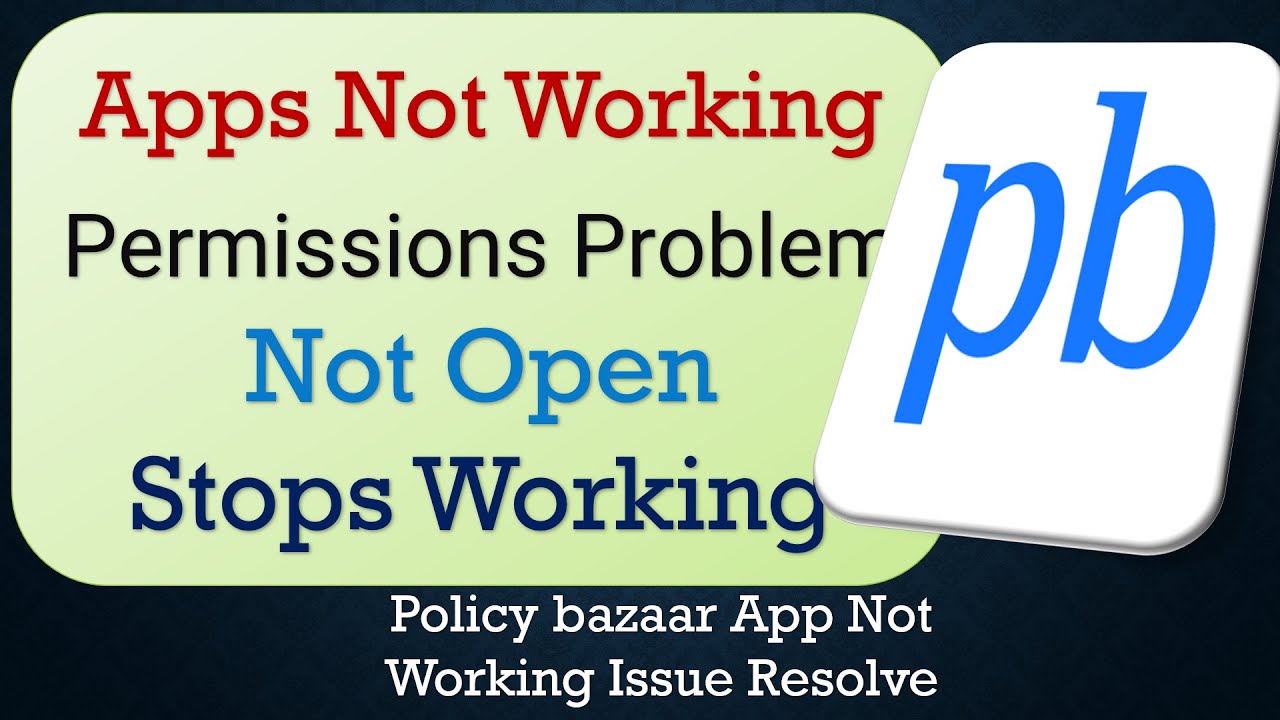How To Fix Policybazaar App not working | Not Open | Space Issue | Network & Permissions Issue