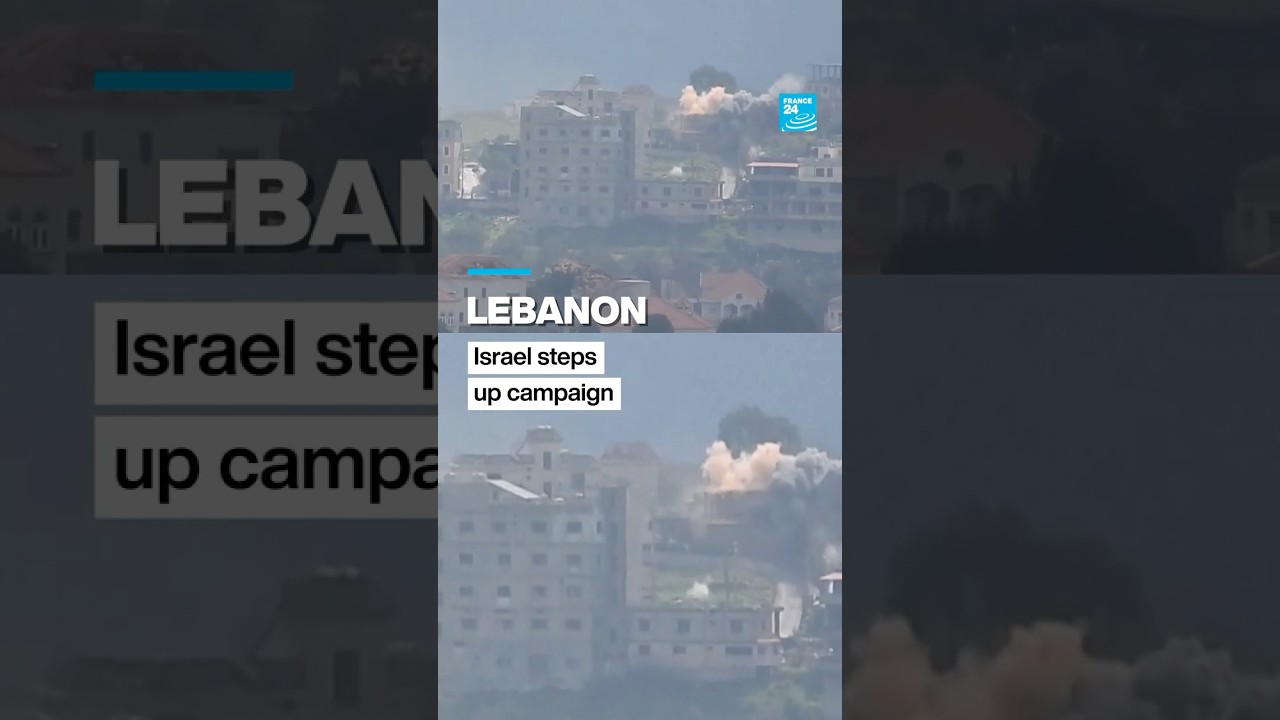 Israeli strikes hit southern Lebanese town &bull; FRANCE 24 English