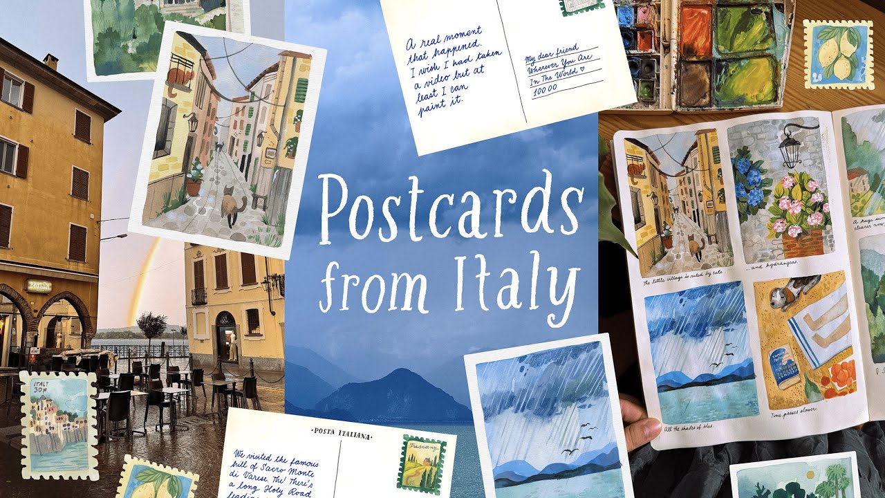 Postcards From Italy — travelling & painting