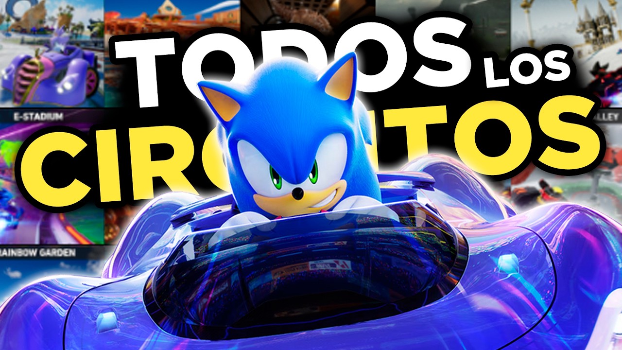 OPINION: PEORES y MEJORES CIRCUITOS de SONIC RACING CROSSWORLDS