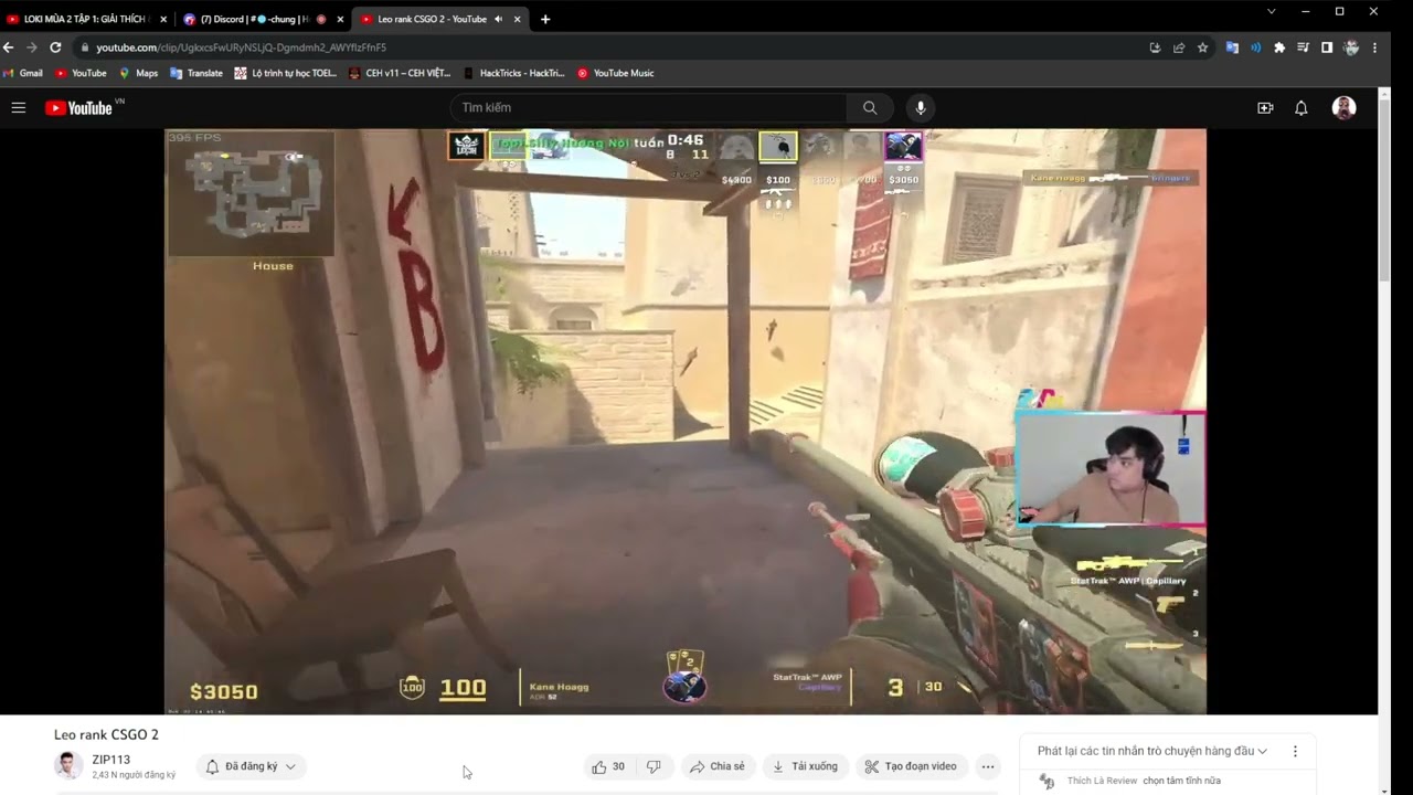 ACE + Clutch with AWP CS2 vs a RIP113, Sk1nny
