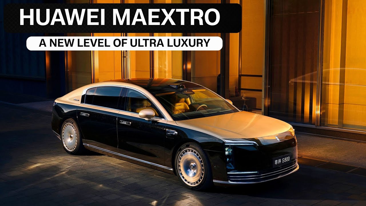 Huawei Maextro. The most luxurious and high-tech car in the world! 