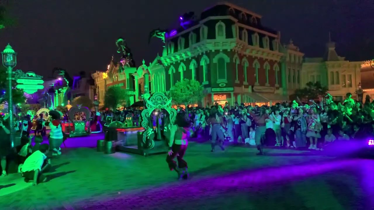 20251018 香港迪士尼 惡人反轉大街派對 Disney Villains Parade 香港ディズニー ディズニーヴィランズ HK Disneyland Hades 