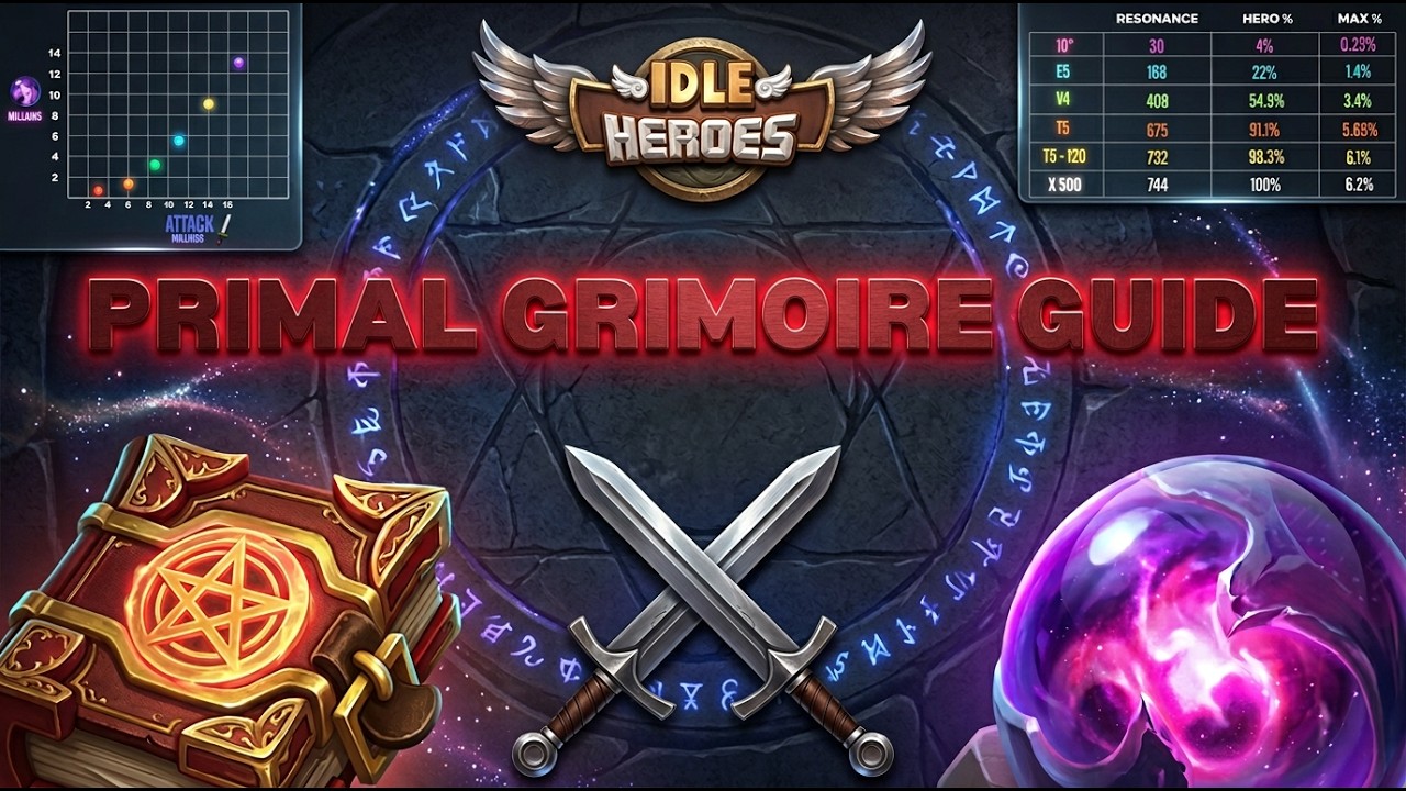 Primal Grimoire Guide - Idle Heroes 2026