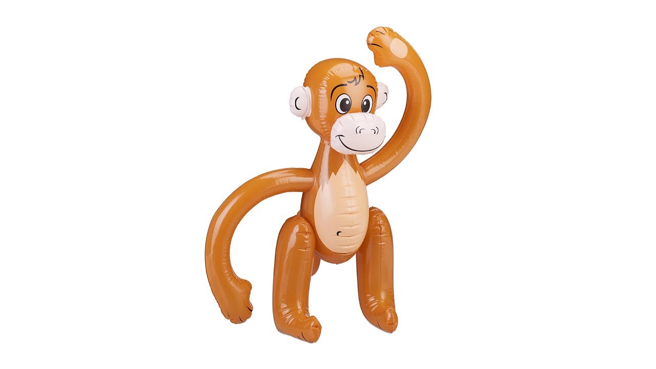 Affe aufblasbar