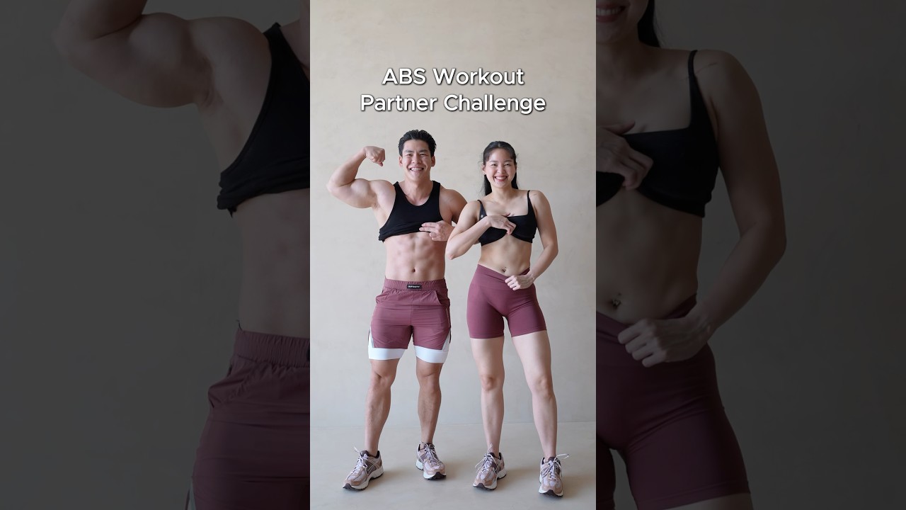 📌 Team up for this Abs Partner Challenge I Let's keep each other accountable and stay on track!💪
