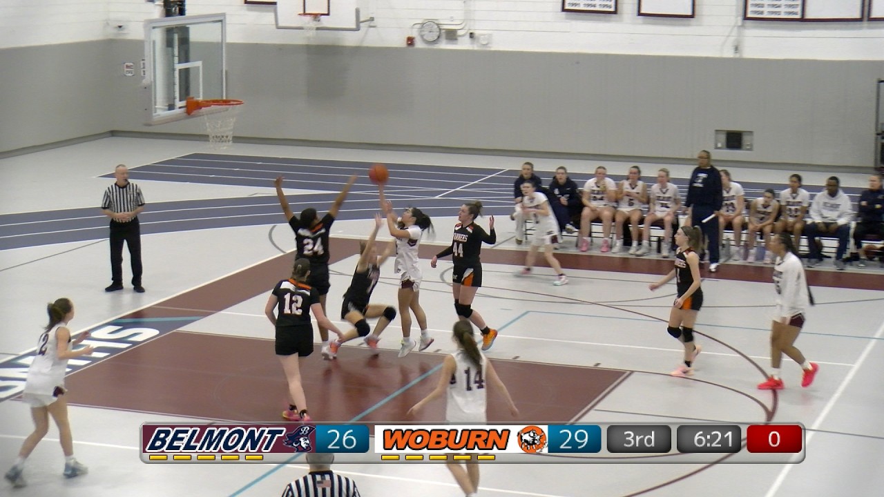 Belmont HS Girls Varsity Basketball: Marauders vs Woburn Tanners, 02/03/26