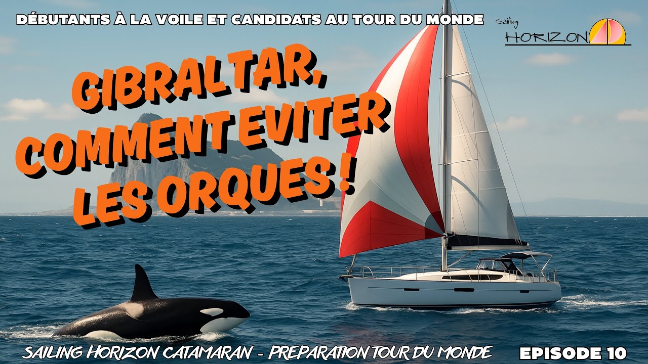 GIBRALTAR : ON DOIT PASSER… ET LES ORQUES SONT LÀ ! 🐋 - EPISODE 10