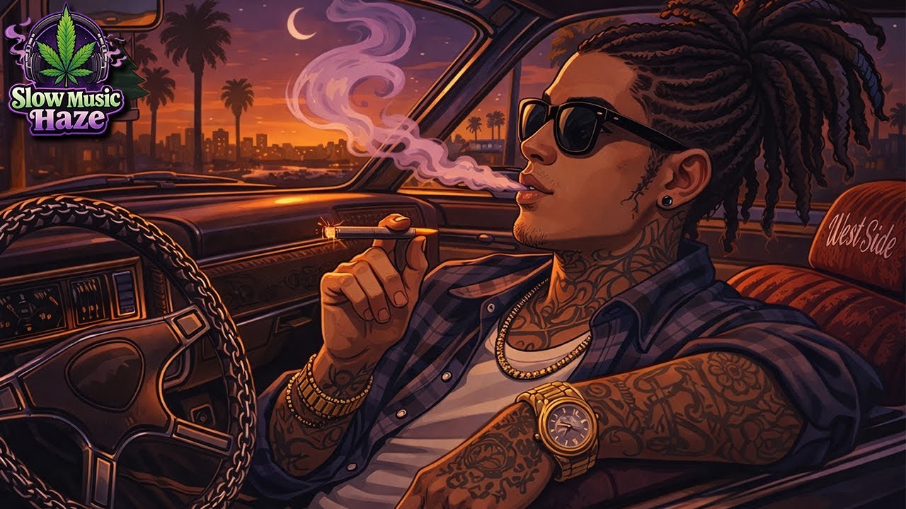 “Smoke on the Road” Playlist - [Bluesy Hip-Hop • Chill Rap • 420 Vibes • Stoner Hi-Hop]