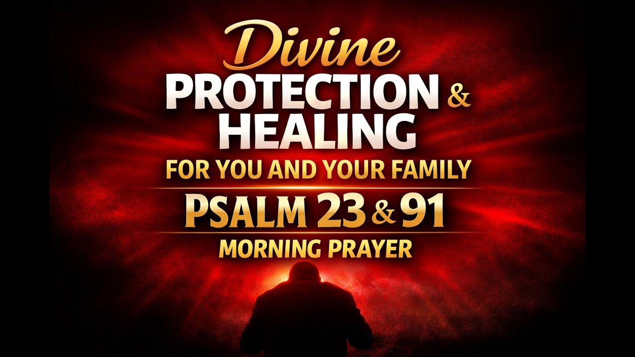Psalm 23 & 91 | Morning Prayer for Healing & Protection By The Holy Spirit For You & Your Family