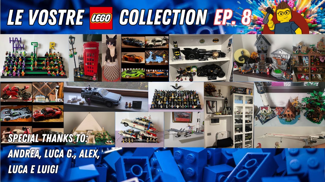 Le VOSTRE LEGO Collection Episodio 8 ! Scopriamo insieme le vostre collezioni legate al mondo LEGO!